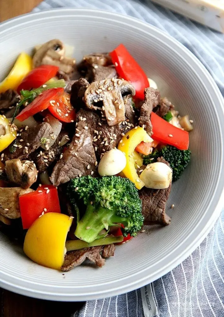 소고기야채볶음