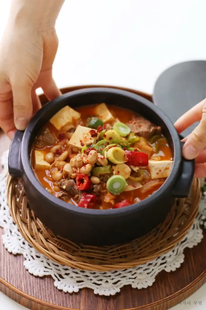 청국장찌개